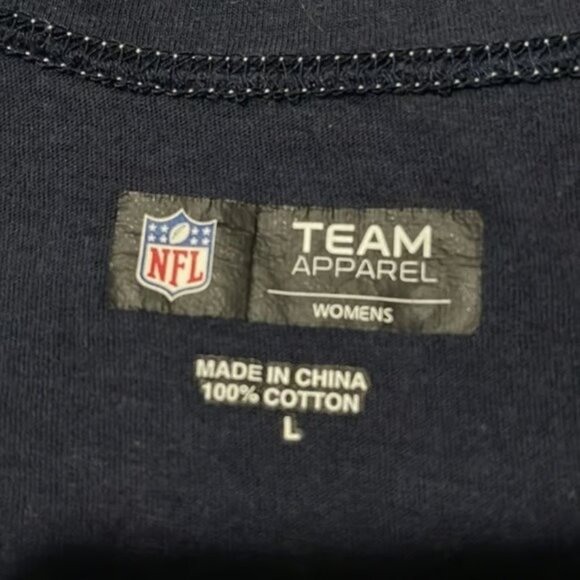TEAM APPAREL GRAPHIC SHIRT SIZE LARGE GUC Houston Texans #3293 - Picture 3 of 5